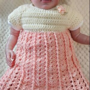 Preemie Peach Dress